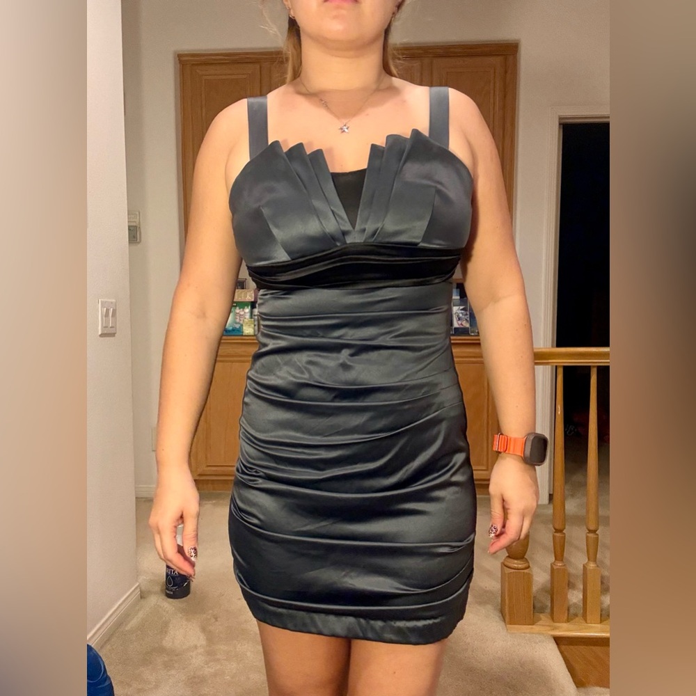 Ruby Rox charcoal color Mini Dress size 6
